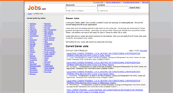Desktop Screenshot of career.jobs.net