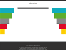 Tablet Screenshot of jobs.net.au