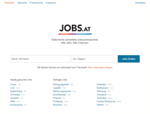 Tablet Screenshot of jobs.at
