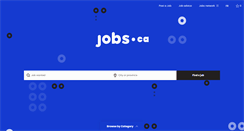 Desktop Screenshot of jobs.ca