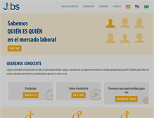 Tablet Screenshot of jobs.com.py