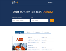 Tablet Screenshot of jobs.cz