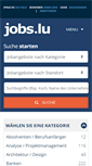 Mobile Screenshot of de.jobs.lu