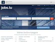 Tablet Screenshot of de.jobs.lu