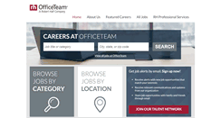 Desktop Screenshot of officeteam.jobs.net