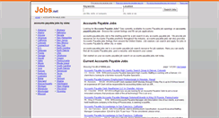 Desktop Screenshot of accounts-payable.jobs.net