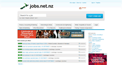 Desktop Screenshot of jobs.net.nz