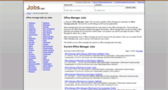 Desktop Screenshot of office-manager.jobs.net