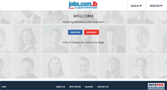 Desktop Screenshot of jobs.com.lb