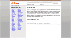 Desktop Screenshot of oil-and-gas.jobs.net