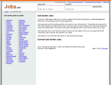 Tablet Screenshot of call-center.jobs.net